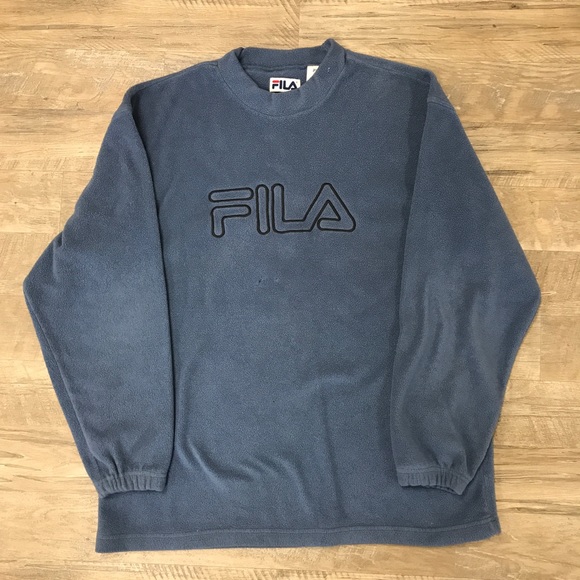 fila embroidered hoodie
